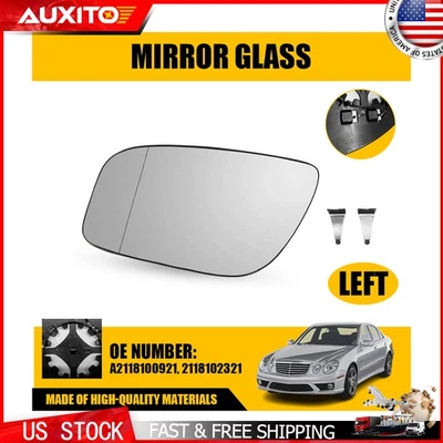 Espejo Cristal Izquierdo Calefactable Mercedes-Benz E280 E320 E350 W211 Sedán 2007-2009 Foto 1 de 4