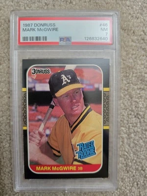 Donruss 1987 - Clasificado novato Mark McGwire #46 Foto 1 de 2