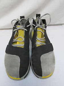 Homme Nike Air Huarache HT2K6 2006 Noir Jaune & Gris Chaussures Daim Taille 9.5