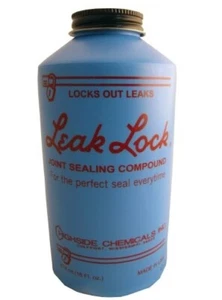 HIGH SIDE CHEMICAL LEAK LOCK 16 OZ TUB W/BRUSH JOINT SEALANT HS10016 - Imagen 1 de 1