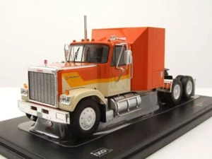 GMC General Trattore 1980 Arancione Beige Modellino 1:43 Ixo Models - Foto 1 di 9
