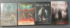 Horror DVD Lot: Coven, Getaway, The Music Box, Amityville Mt Misery Road New - Picture 1 of 9