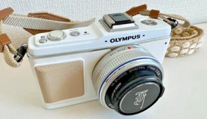 OLYMPUS PEN EP2 Mirrorless SLR M.ZUIKO 17mm F2.8 Limited Premium Model Used JPN - Picture 1 of 18