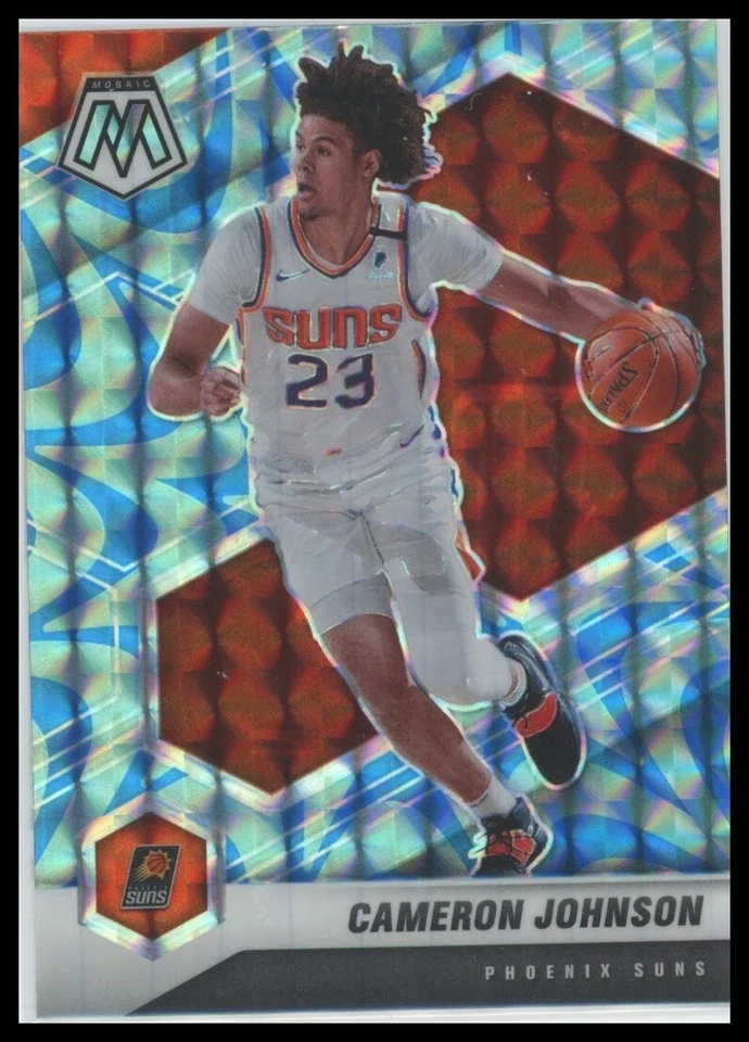 2020-21 Panini Mosaic Mosaic Reactive Blue #172 Cameron Johnson Phoenix Suns - Image 1 of 1