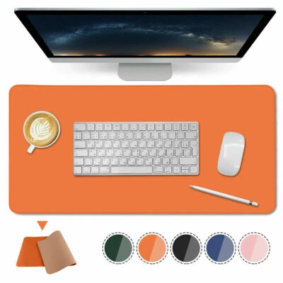 Schreibtischunterlage Tischunterlage Leder Mauspad Laptop Schreibtischmatte - Bild 1 von 4