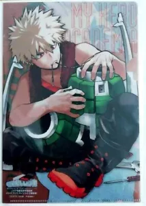 My Hero Academia Clear File Katsuki Bakugo GIGA 2021 Winter Horikoshi Jump JP - Foto 1 di 2