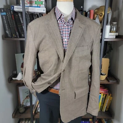 Abrigo Blazer Deportivo Para Hombre Jachs New York 310 BLEECKER Dos Botones Espiga talla XL Foto 1 de 4
