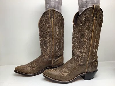 BOTAS VAQUERAS DE COLECCIÓN PARA MUJER ABILENE MARRÓN ENVEJECIDO TALLA 8,5 M Foto 1 de 4
