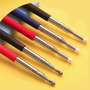 Retractable Sticks Stainless Steel Pointer Reading Sticks Teaching Tools - Picture 1 of 12