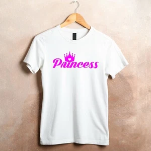 T-Shirt Camiseta Moda Mujer Princess Corona Reina Diva Fashion Regalo Idea Top - Imagen 1 de 7