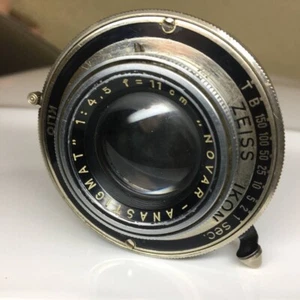 Vintage Zeiss Ikon KLIO Novar Anastigmat 1 : 4,5 F = 11 cm LENS Shutter - Picture 1 of 10