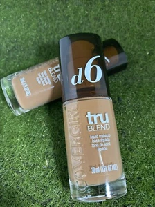 2- Covergirl TruBlend Liquid Foundation #D6 -Toasted Almond.. - Picture 1 of 7