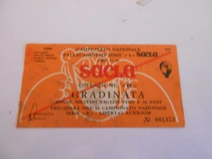 biglietto SACLA' CAMPIONATO NAZIONALE PALLACANESTRO SERIE "A" - Picture 1 of 1