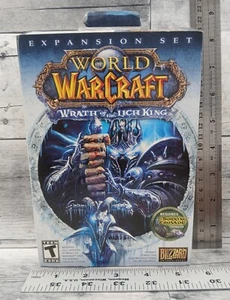 World of Warcraft: Wrath of the Lich King PC Game 2008 Expansion Set Used 3176 - Picture 1 of 13