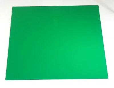 2 PIEZAS .031 " HOJAS DE PLÁSTICO VERDE COLOR PARA CUCHILLO MANGO ESPACIADOR REVESTIMIENTO Foto 1 de 3