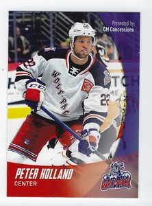 2018-19 Hartford Wolf Pack (AHL) Peter Holland