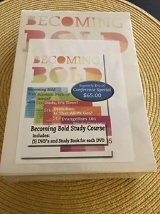 Becoming Bold Study Course- Know It Live It Share It- Dvds/ Book New - Picture 1 of 5