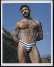 11x 8.5 Signed Original Art Male Photo (10) Jared Beach day 