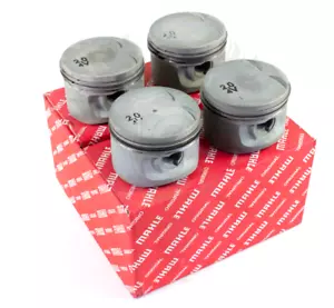 NEW GENUINE VW OEM 2.0 Engine 16v Mk2 Piston Set with Rings 1989-1994 053198065F - Foto 1 di 2