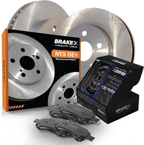 Front Brake Pads and Rotors Kit replacement for 2014 Dodge Charger|NYX OE+ Rotor - Picture 1 of 14
