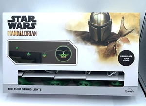 Disney Star Wars Yoda Child String Lights Strand Mandalorian - Picture 1 of 6