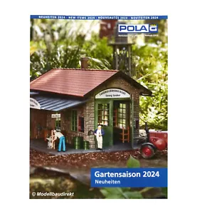 Pola ferrovia da giardino prospetto novità 2024 modellino ferroviario accessori scala G 1:22,5 - Foto 1 di 1
