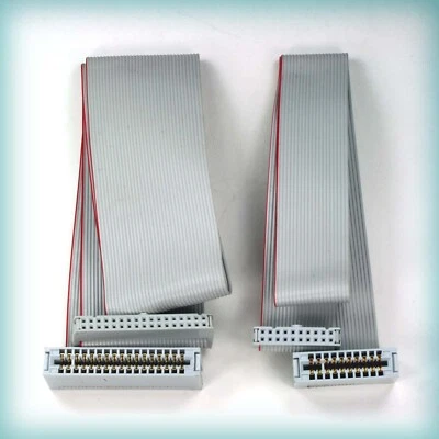 Vintage ST-506, ST-412, ST-412HP, ESDI, MFM/RLL Cable Set — NEW, Never Used - Image 1 of 3