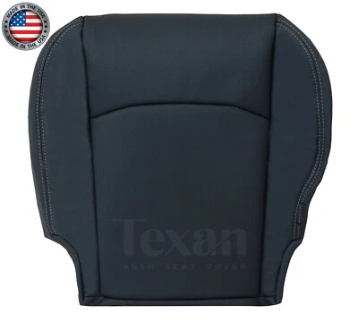 For 2013-2018 Dodge Ram Laramie 2500 3500 Driver Bottom Leather Seat Cover Black - Image 1 of 4