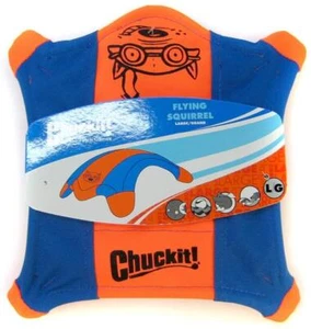 Chuckit! Flying Squirrel Toss Toy Floats Large 11" - Pack of 4 - Picture 1 of 9