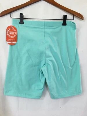 New Wonder Nation Turquoise Biker Shorts Girls Tough Cotton U pick - Image 1 of 4