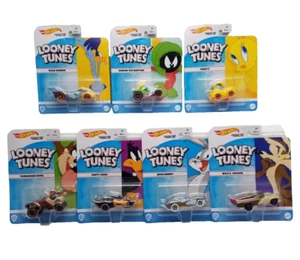 Hot Wheels Looney Tunes Character Cars Complete Set of 7 - Sealed - Picture 1 of 9