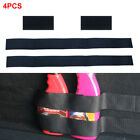 4pcs 59/10.9cm Car Trunk Organizer Elastic Fire Extinguisher Strap Fixing Belt