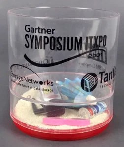 Gartner Symposium ITxpo 2001 Souvenir Beach Scene Display Cup IBM/Tivoli - Picture 1 of 8
