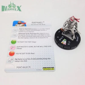 Heroclix Teenage Mutant Ninja Turtles Series 1 Raphael #032 Chase figure w/card! - Picture 1 of 1