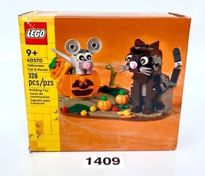 LEGO Halloween Gatto e Topo Edizione Limitata #40570 Kit Trucchi o Trattamenti - Foto 1 di 8
