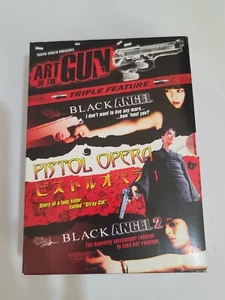 DVD Set Black Angle Pistol Opera Art Of The Gun Triple Feature - Imagen 1 de 12