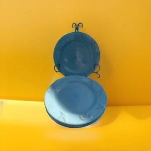 SET PIATTI INSALATA (4) 8 1/2” CONCHIGLIA THOMPSON CERAMICA MANTELLO COD - Foto 1 di 2