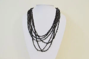DAMEN MODESCHMUCK SILBER GROBE LATZ STIL HALSKETTE df - Bild 1 von 10