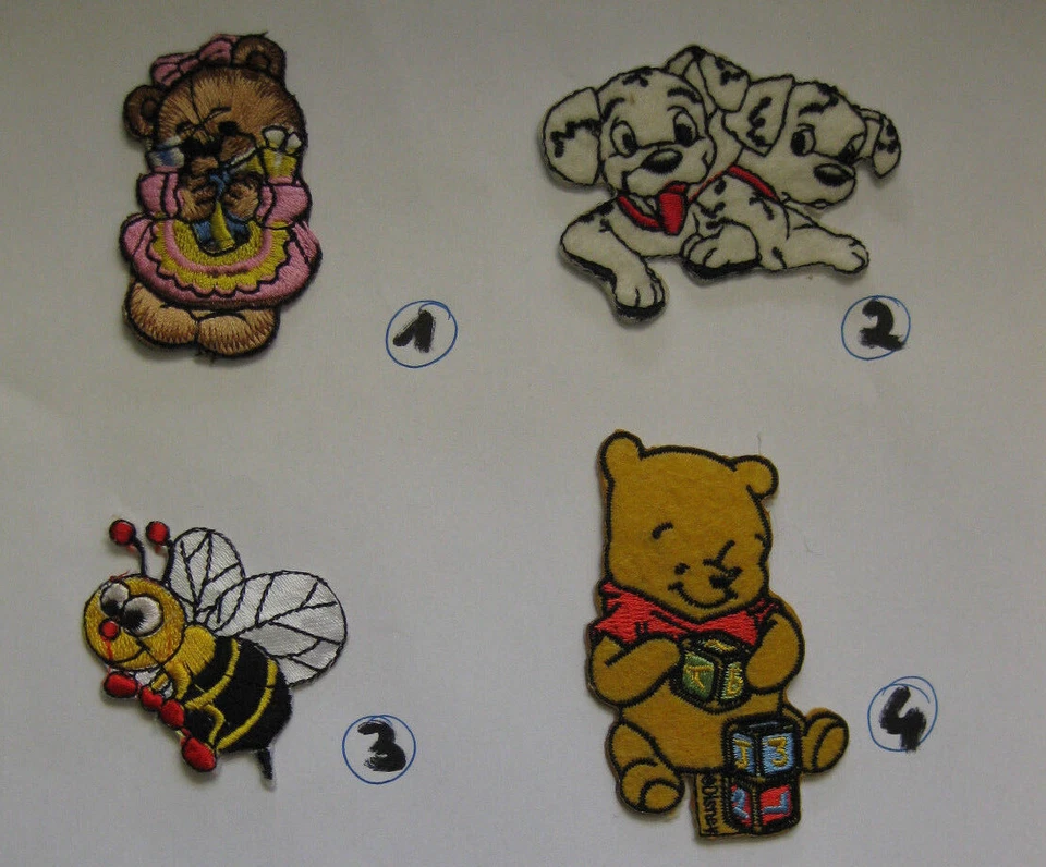 Applikation+ verschiedene Motive + Aufbügler  + Bügelsticker  +++   B +++ - Bild 1 von 1