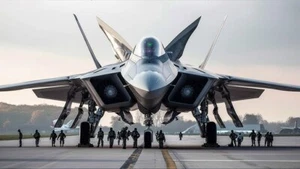 F-22 Raptor (Combat Ready) POSTER 24 X 36 Inches U.S. Military Aircraft - Picture 1 of 2