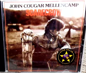 JOHN COUGAR MELLENCAMP - SCARECROW CD ALBUM 1985 - Picture 1 of 2