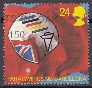 Reino Unido Inglaterra Sellado Discapacitados Deportes Paralímpicos España / 3179 - Imagen 1 de 1