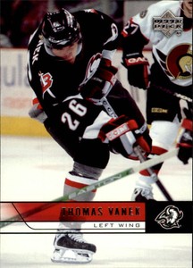 2006-07 Upper Deck Buffalo Sabres Hockey Card #22 Thomas Vanek