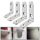 Sturdy Stainless Steel Corner Brackets Pack of 10 Multiple Sizes Available