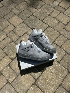 Size 7.5 - Air Jordan 4 Retro 2024 Paris Olympics Wet Cement