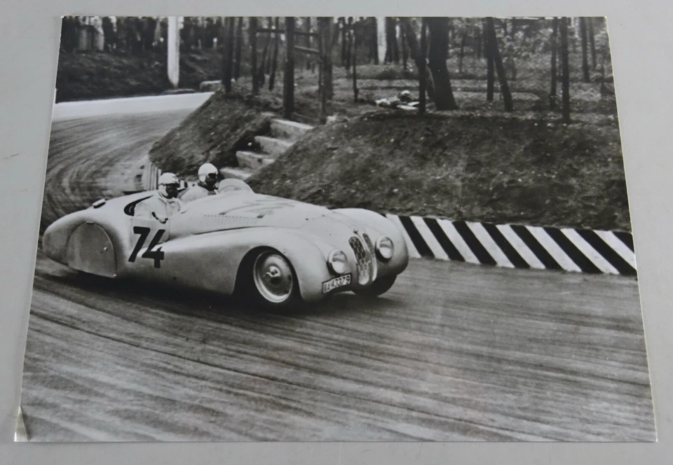 Foto Promozionale BMW Tipo 328 Auto Da Corsa Anno 1983 - Immagine 1 di 1