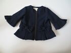 LILLY WICKET NAVY WOOL BLEND JACKET/COAT SIZE 18M NWT