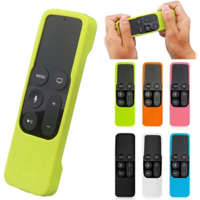 Gen Siri Silicone Case Cover Remote Skin Controller Anti Slip For APPLE TV 4th