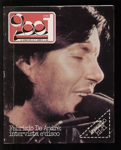 CIAO 2001 17/1978 FABRIZIO DE ANDRE' PAGLIUCA SPUR EUMIR DEODATO JAMES TAYLOR - Bild 1 von 1