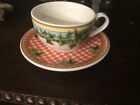 Versace by Rosenthal - Ivy leaves Passion - Jumbo Cup with Saucer -New